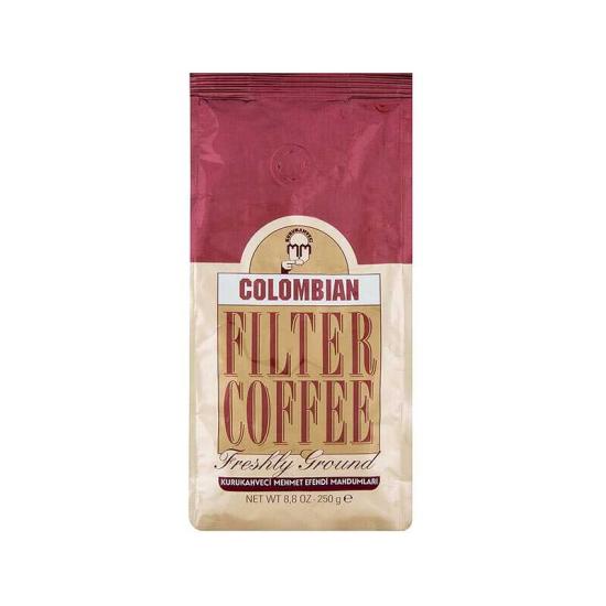 Mehmet Efendi Colombian Filtre Kahve 250 gr Çerkez Ofis’te