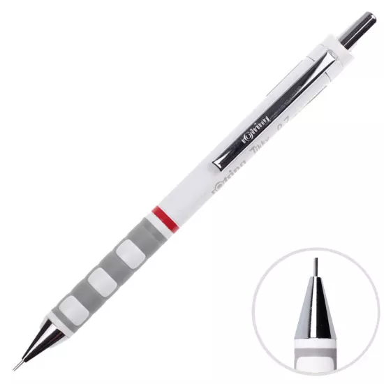 Rotring Tikky Versatil Uçlu Kalem 0.7 mm - Beyaz Çerkez Ofis’te