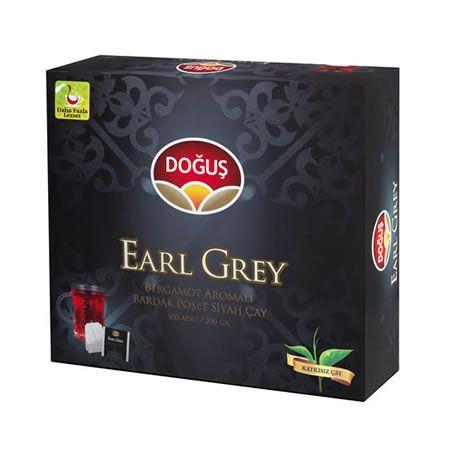 Doğuş Bardak Poşet Earl Grey Bergamotlu 2 Gr x 100 Adet