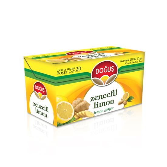 Doğuş Bitki Çayı Zencefil Limon 2 Gr x 20 Adet