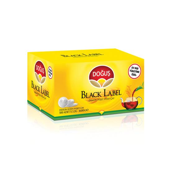 Doğuş Demlik Poşet Çay Black Label  3.2 g x 500 Adet