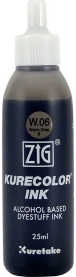 ZIG KURECOLOR MÜREKKEP KCR-25 W06 WARM GRAY 6