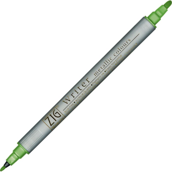 ZIG DAVETİYE KALEMİ METALİK MS-8000 128 L.GREEN