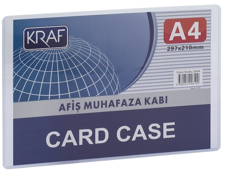 KRAF AFİŞ MUHAFAZA KABI A4 2004