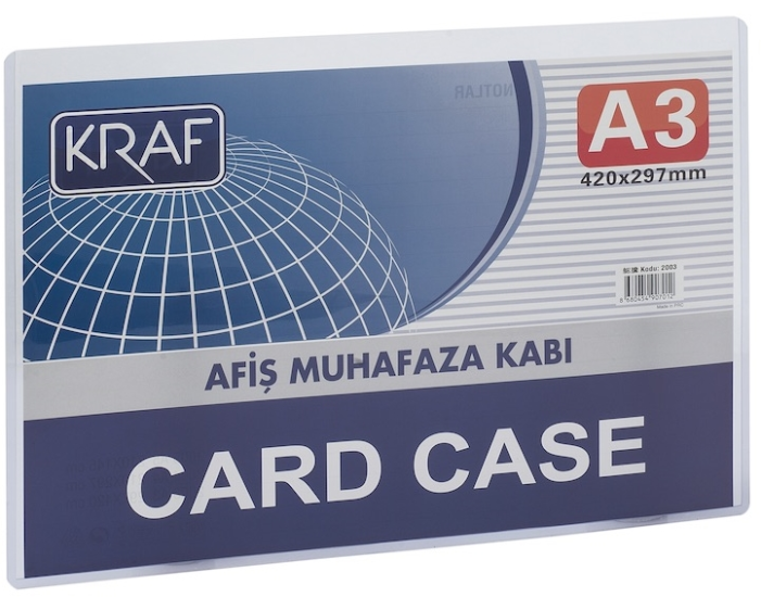 KRAF AFİŞ MUHAFAZA KABI A3 2003