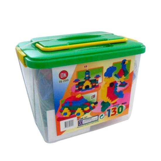 OK Eğitici Jumbo Blok 130 Parça (Kutulu)