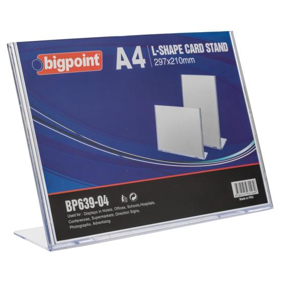 Bigpoint Kart Standı Yatay A4