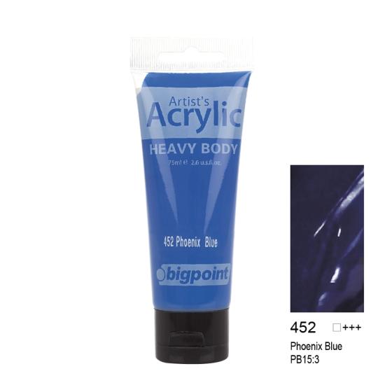 Bigpoint Akrilik Boya 75 ml Phoenix Blue 452