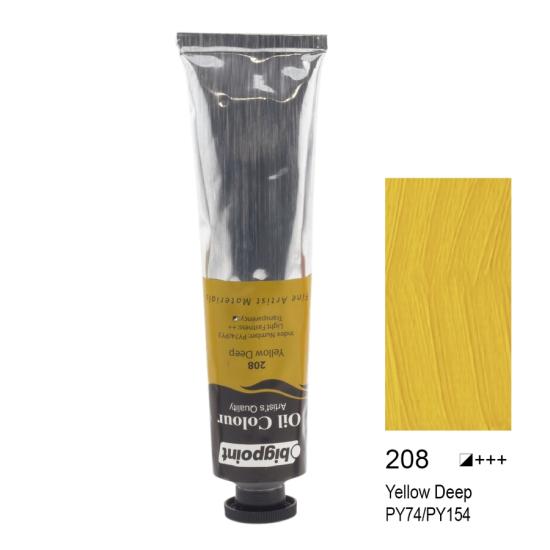 Bigpoint Yağlı Boya 200 ml Yellow Deep 208